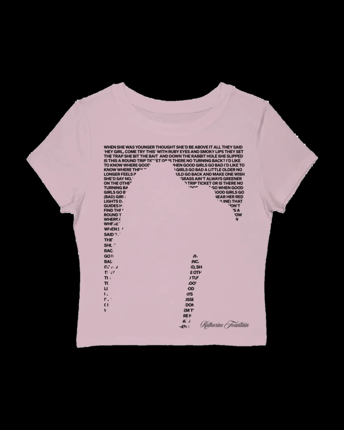 Lyric Baby Tee